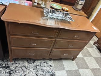 Milk Chocolate 6 Drawer Dresser