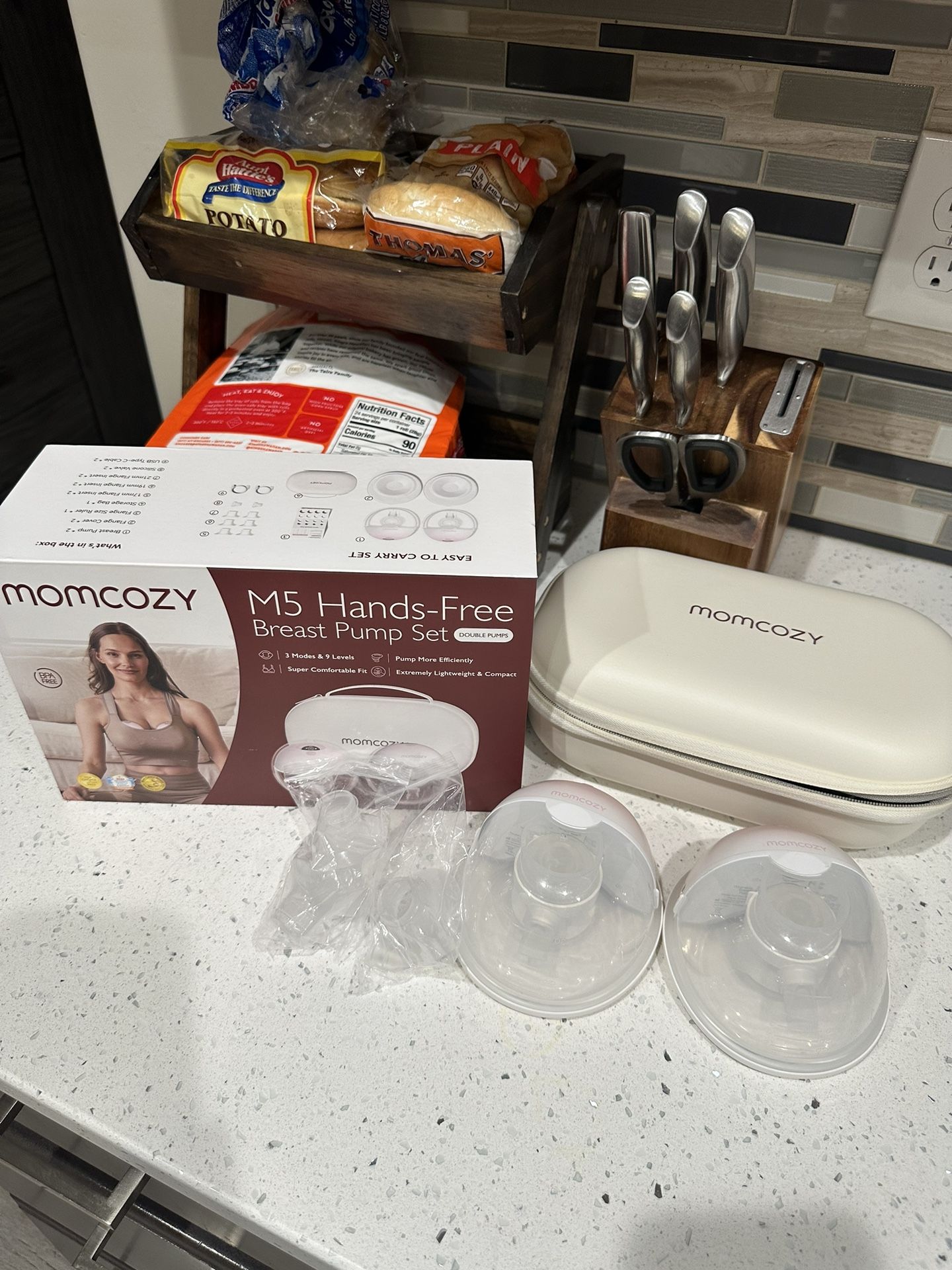 Momcozy M5 Breast Pumps!!