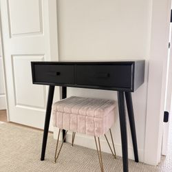 Small Black Desk