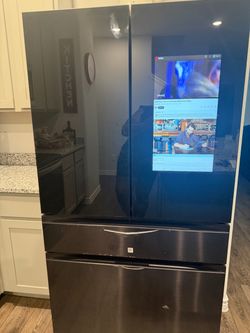Samsung refrigerator with tv