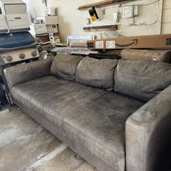 Leather Couch 