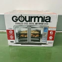 New Gourmia digital air fryer oven