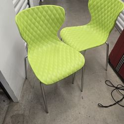 Chairs And Mini Fridge 