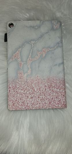 Dteck Case for All-New Amazon Fire HD 10 Tablet (7th Generation, 2017 Release) - Slim Fit PU Leather Folio Stand Smart Cover with Auto Wake/Sleep