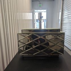 Art Deco Mirrored Lamp