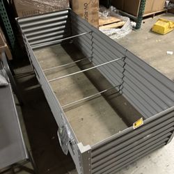 $75.00!!! 96”x36”x24” Galvanized Raised Garden Bed Planter Box