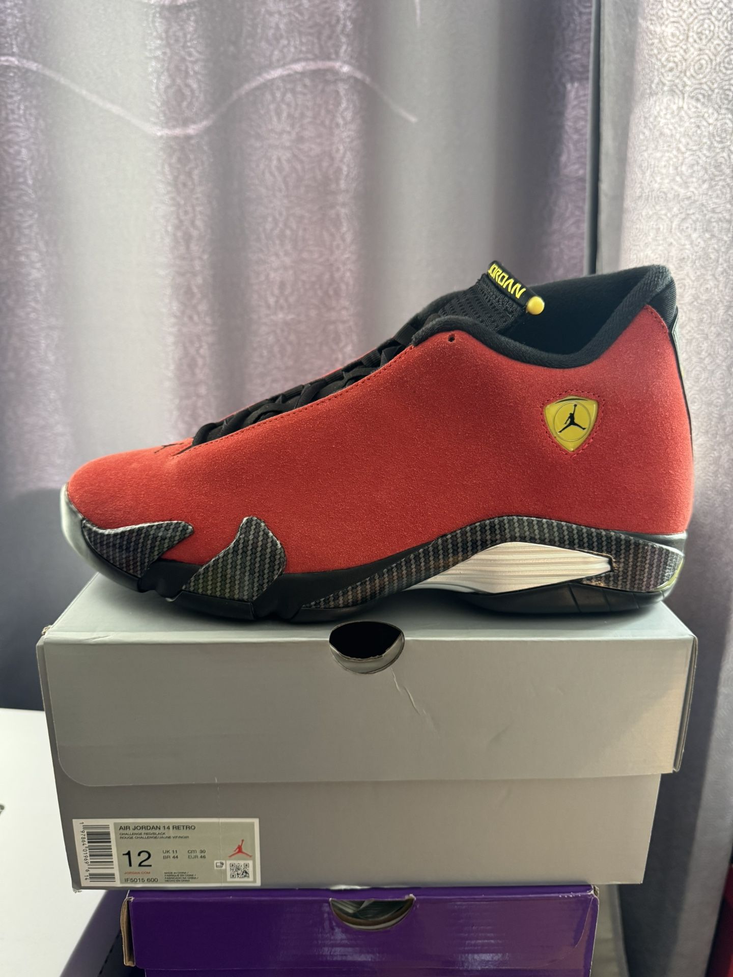 Jordan 14 Ferrari Size 12