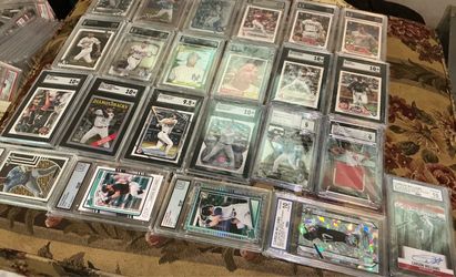Graded MLB Baseball Cards From SGC CCG CSG MPE And Arena with Junior Gunnar gillen  Caglianone Carrol and more