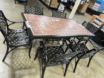 7pc Patio Set