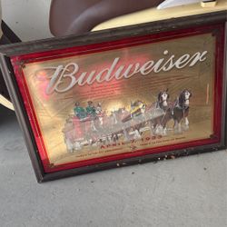 Budweiser Mirror 