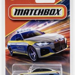 MATCHBOX 2023 BMW I4 POLICE SEDAN (POLIZEI) #80 *2025 EDITION*