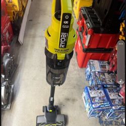 Ryobi ONE + HP Brushless 18V Wireless Pet Stick Vacuum.  Tool-Only 