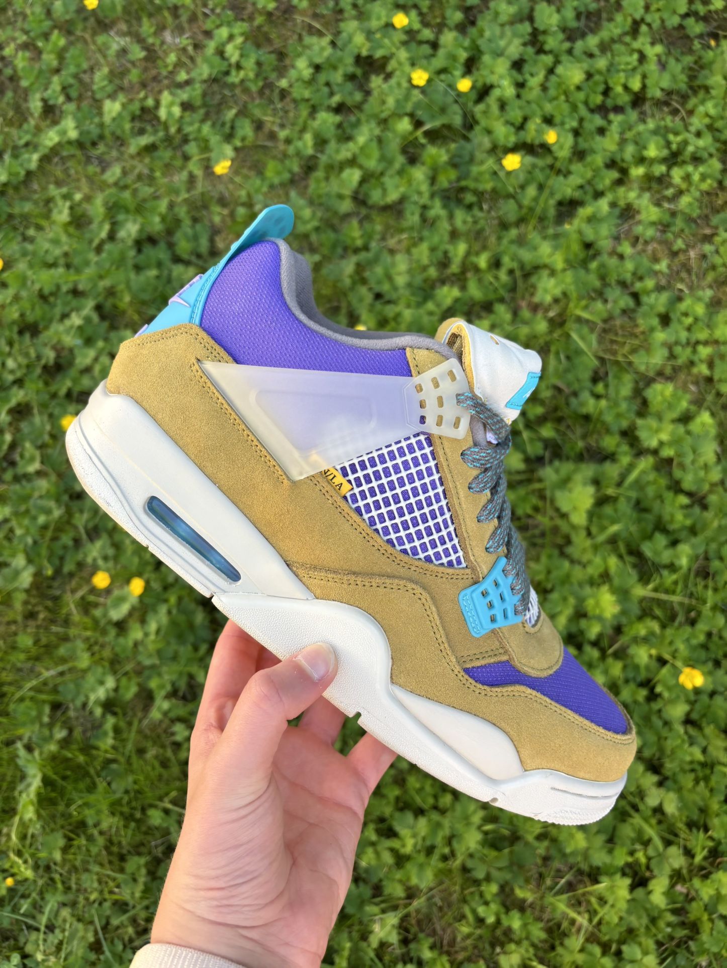 Jordan 4 Union Desert Moss