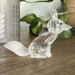 Vintage Swarovski Crystal Fox 7929 Austria