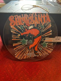 Show Santa ornament