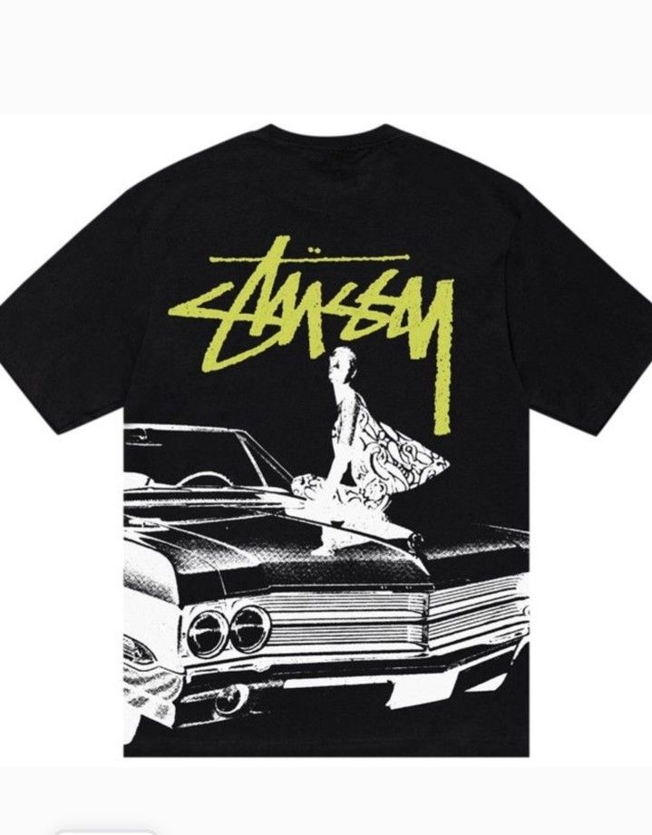 Stussy Men's Black "Beat Crazy" Tee