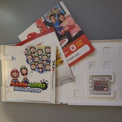 Mario And Luigi Dream Team 3ds