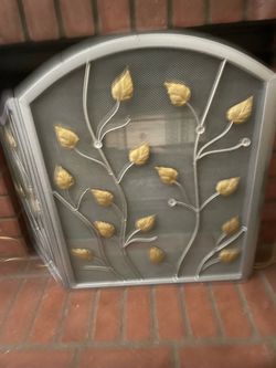 Fireplace screen