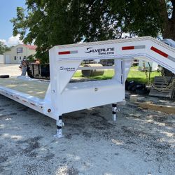 8.5 x 40 East Texas Lowboy CDL Trailer Total Down 2200 And $700 Monthly