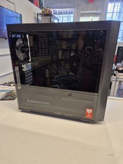 Digital Storm Lynx PC Case ATX Mid-Tower, Illuminated Logos, 5x RGB Fans, USB 3.0 $60