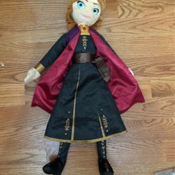 Disney Store Frozen 2 Singing Anna Plush - 25 Inches