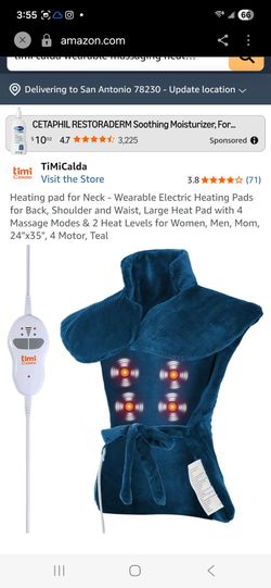 Electric Heating Pad for Back Shoulder and Waist