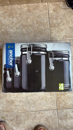 Anchor Ceramic Canister Set