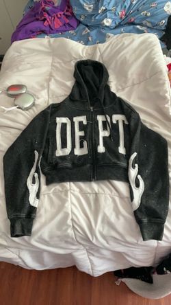 Department cropped women’s small zip up