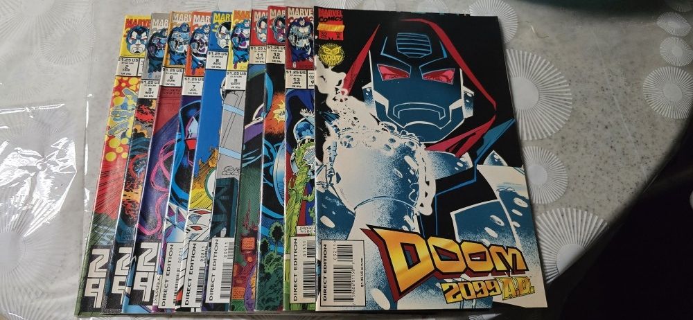 Doom 2099 Comic Lot Of 10