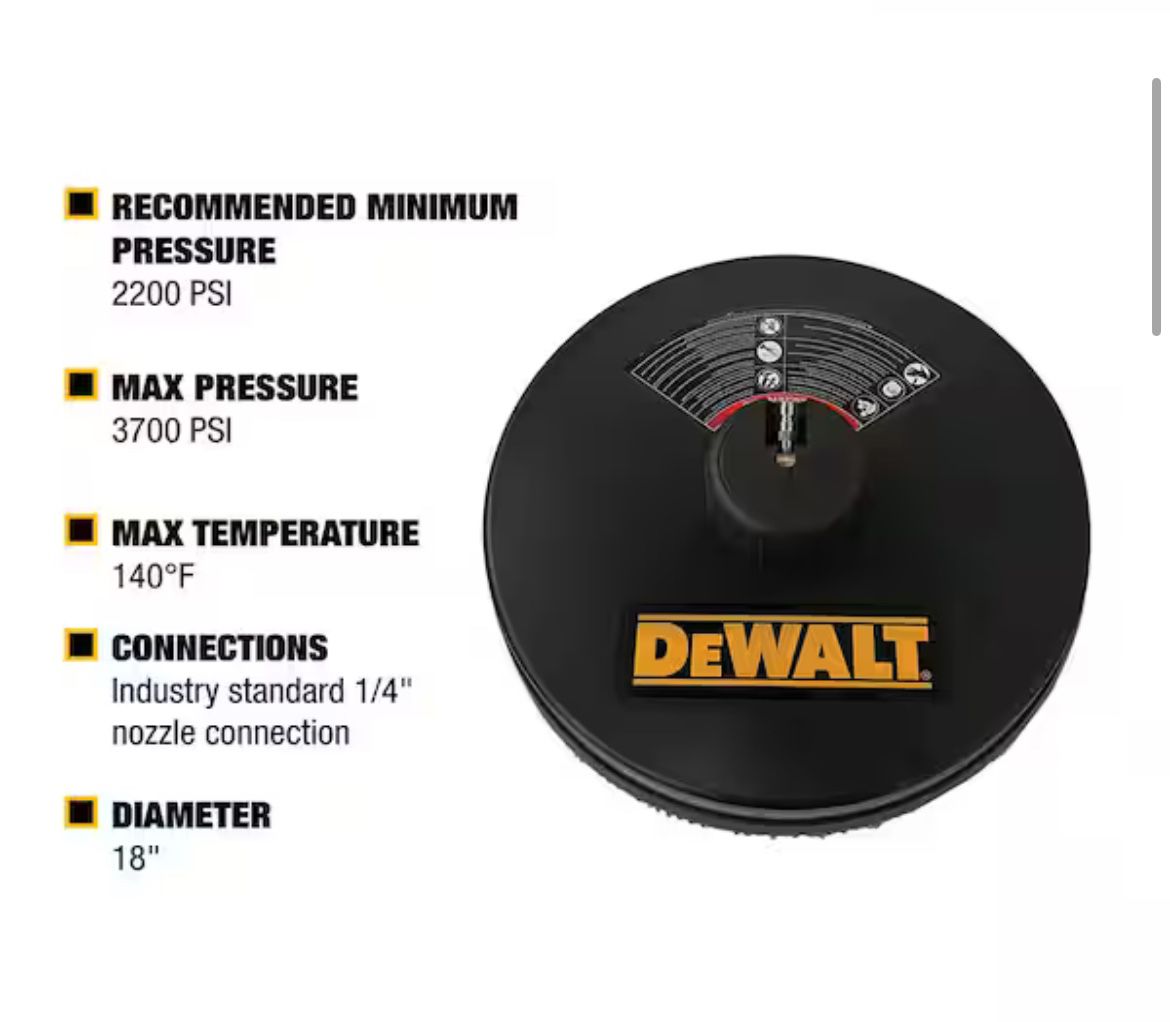 DEWALT Pressure Washer Surface Cleaner