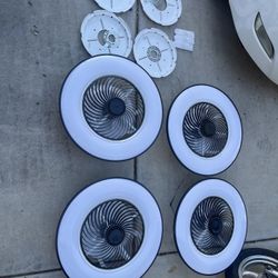 4x Bladeless Ceiling Fan With Lights