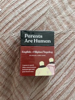 Parents are humans game Filipino edition