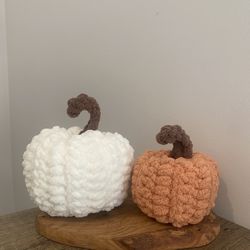 Crochet Fall Pumpkin 