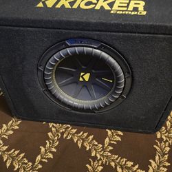 Kicker CompC 10" Subwoofer With Box 