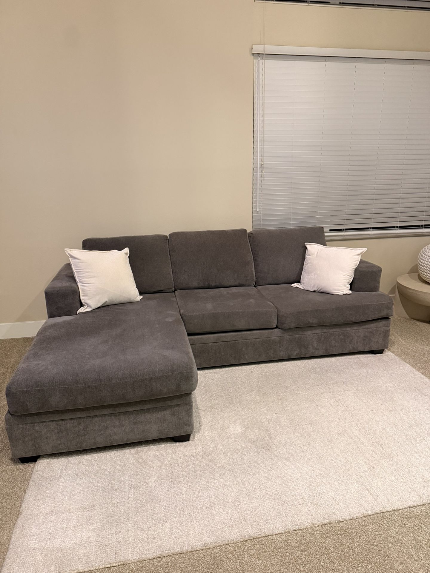 Sofa with Reversible Chaise