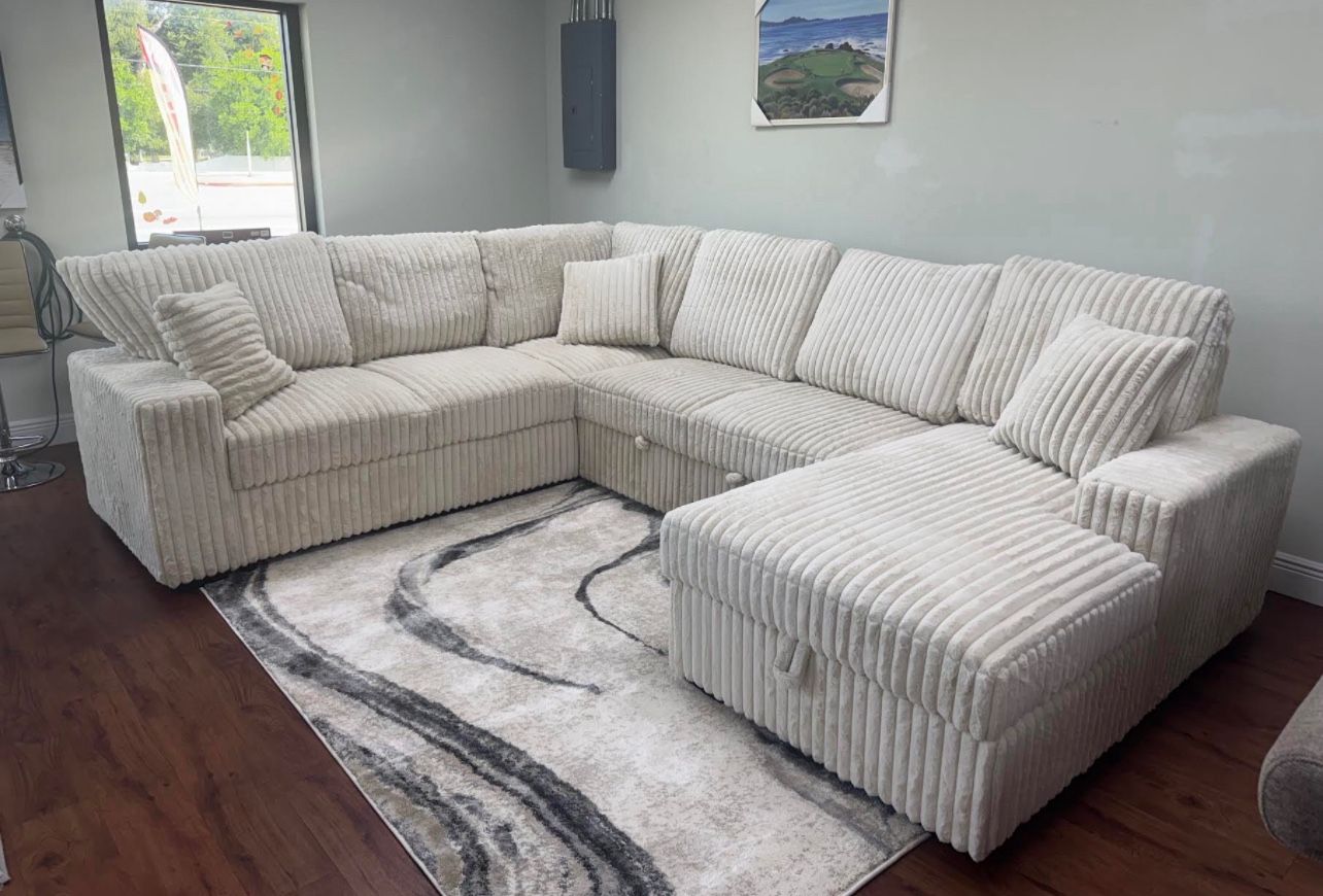New Sectional Sleeper In Box 📦 Buy Now Pay Later $39down