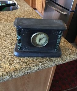 Antique German clock works excellent