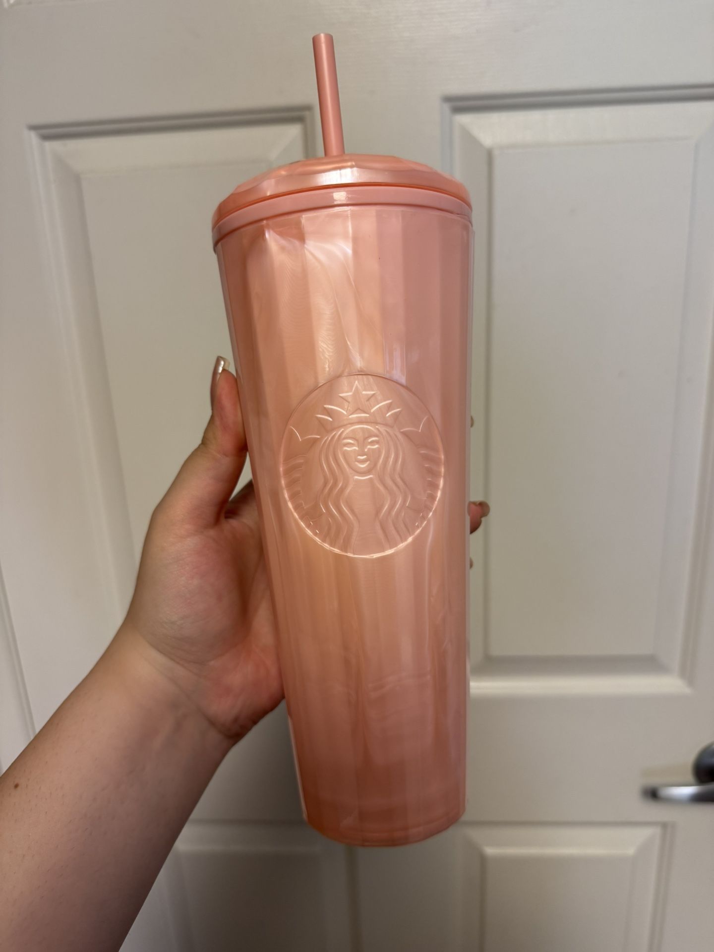 Starbucks Pink Pearl Dome Tumbler