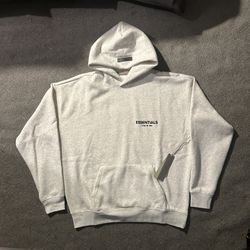 Fear of God ESSENTIALS Light Oatmeal Hoodie