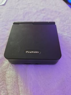 Powkiddy V90 Clamshell - Custom Miyoo CFW + 256GB MicroSD Card