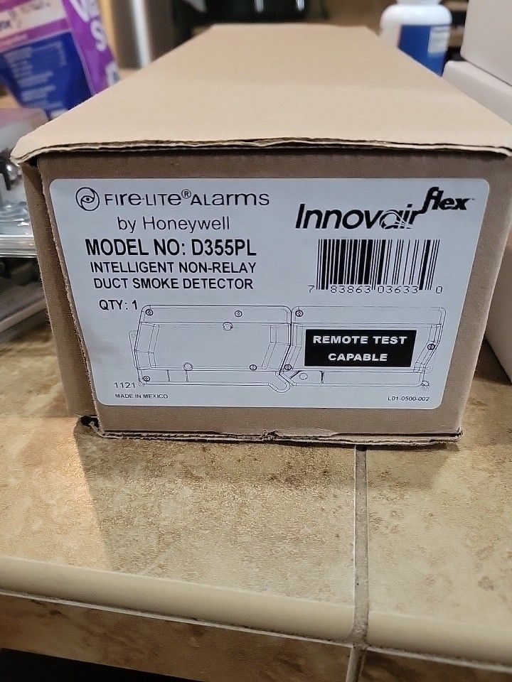 SILENT KNIGHT INTELLIGENT NON-RELAY DUCT SMOKE DETECTOR MODEL NO: SK-DUCT