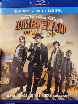 Zombie Land Double tap Blu ray divd combo