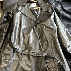 Faux Leather Jacket 