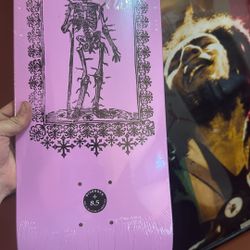 Disorder Nyjah skeleton Jah Pro 8.0” Skate Deck