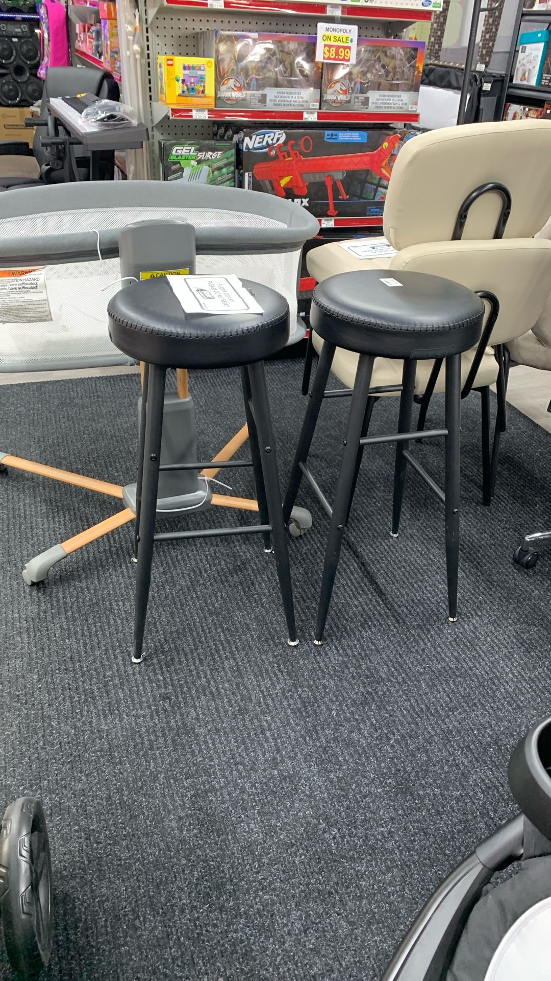 New Casarle Echo Collection Bar Stools Pair X2