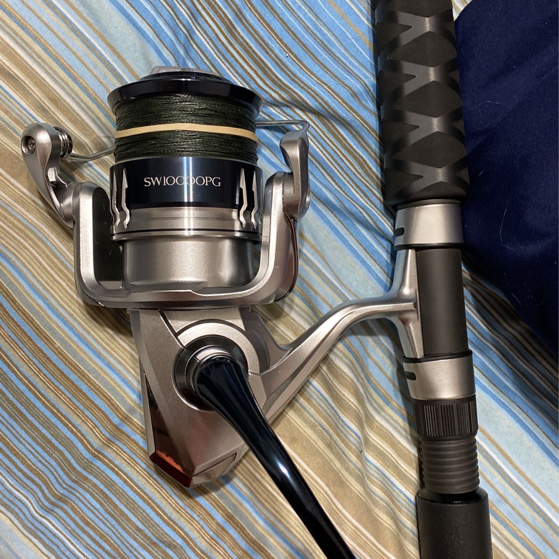 Shimano Saragosa 10000 With Ocean Master Rod