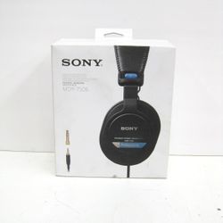 Sony MDR-7506 Closed-back Professional DJ Headphones NEW