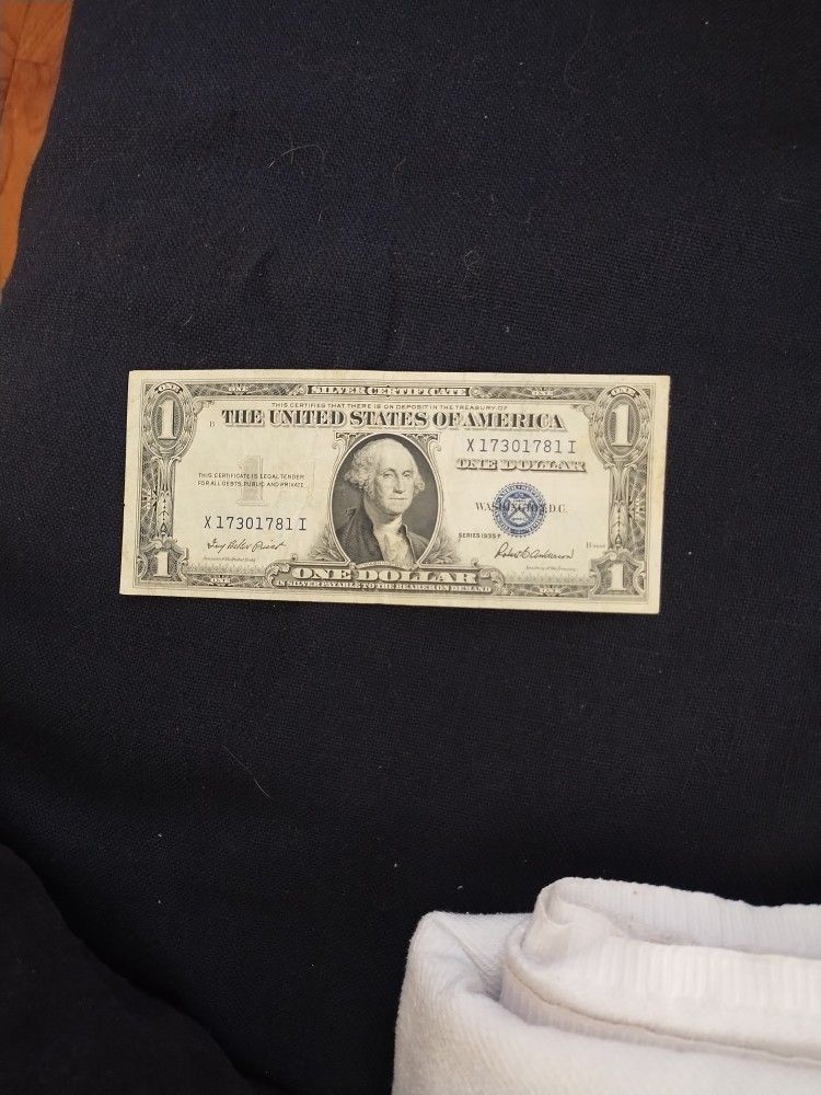 F Series Rare $1 Bill