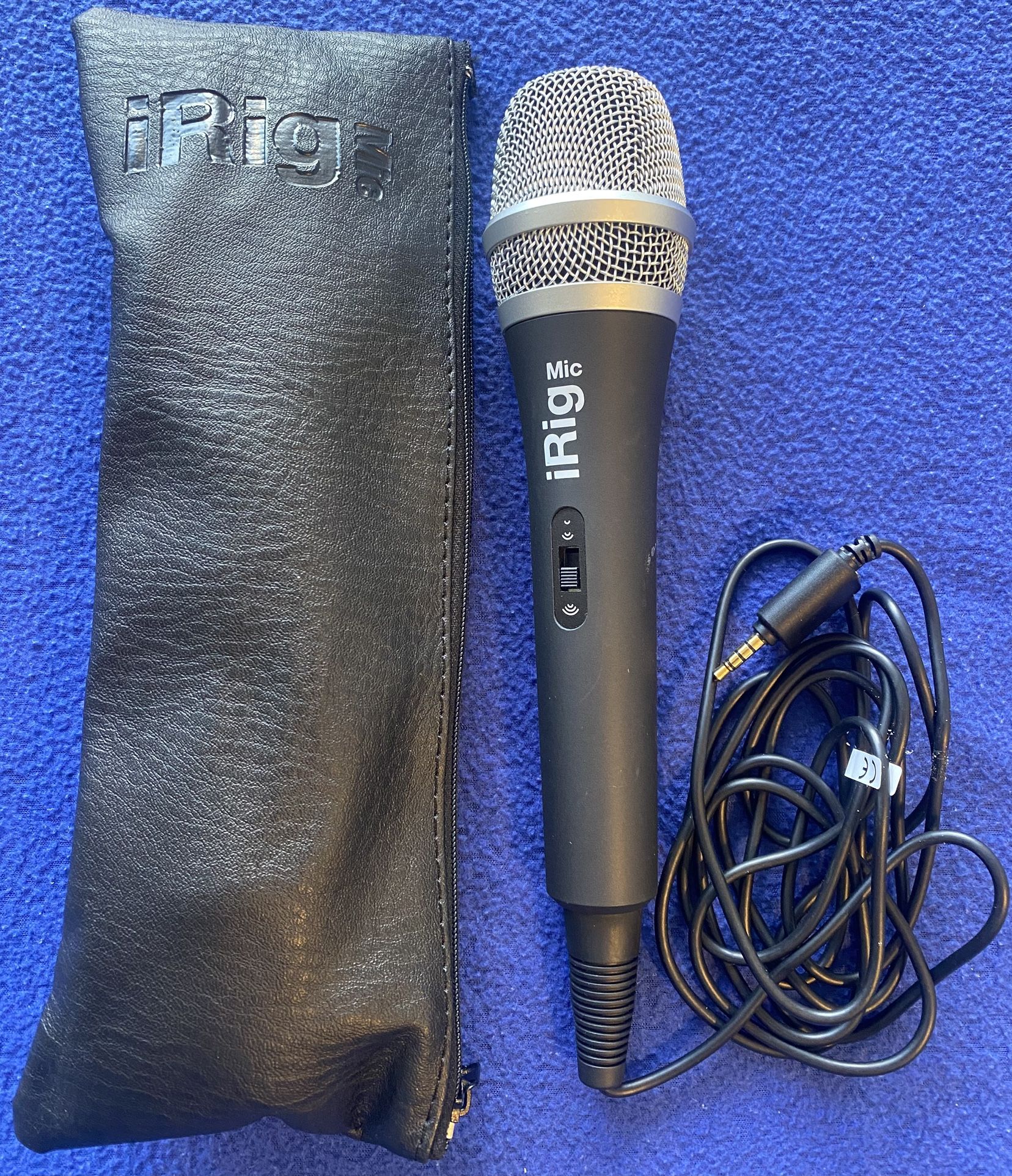 iRig Condenser Microphone Wired with Bag. Like New!