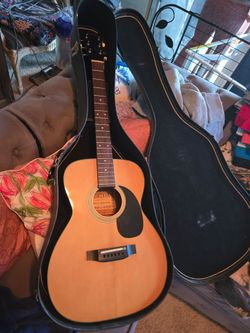Vintage Montaya Small Body Acoustic Guitar (Project)